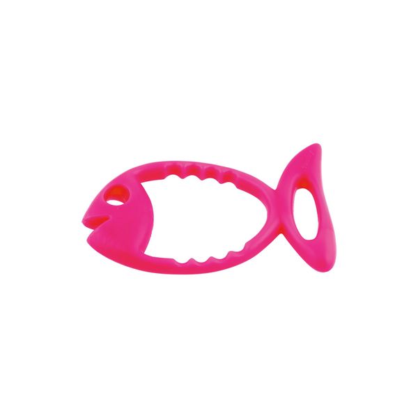 Fisch-Tauchring, neon-pink, 9x17 cm