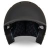 CHAMPRO HX Gamer Performance Baseball Batting Helmet in Solid Color Matte Finish, Black, Junior Medium