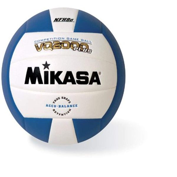 Mikasa VQ2000 Micro Cell Volleyball (Royal), 0.62 Inch