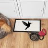 'Hummingbird Silhouette' Pet Feeding Mat (PM00028769)