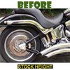 Harley Softail Lowering Kit, All Models! Easiest Kit! NO SHOCK REMOVAL 2000-2017