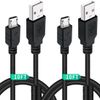 2 Pack 10FT PS4 Controller Charger Charging Cable with Magnetic Ring Compatible with Playstation 4/ DualShock 4/ PS4 Slim/Pro Wireless Controllers