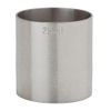 Beaumont 8714 Stainless Steel Thimble Measure, White, 25ml
