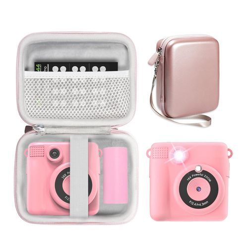 CaseSack Case for ESOXOFFORE Kids Camera Instant Print (Rose Gold)