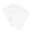 Coding Labels Circle 3/4" Round Color Coding Circle 1050pcs Dot Labels Color-Coding Labels Label Circle Stickers(White)