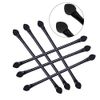 Eyeshadow Sponge, Makeup Brush, Sponge Tip, Eyeshadow Brush, Double 50 Pieces, Long Handle, Makeup Brush + 20 Pieces, Short Handle, Makeup Brush
