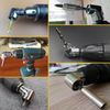 105° Angle Hex Drill Bit Extension - 1/4" Screwdriver Socket Holder Adapter