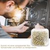 Gewindeeinsatz, M4 50 Stück Einpressmutter, Messing Innengewinde Rändelmuttern, für 3D Drucker Teile, DIY