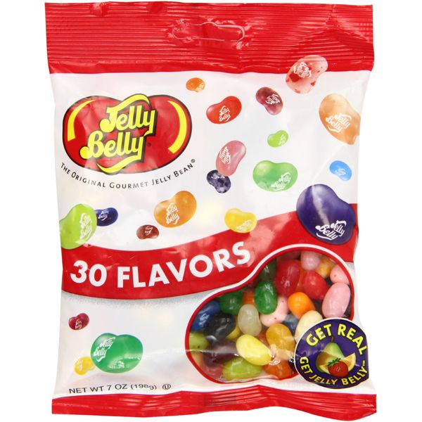 Jelly Belly Thirty Assorted Flavor Jelly Beans, 7 Ounce