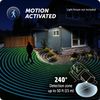 Globe Electric 91008614 Motion Sensor for Globe Security Lighting Flood Lights - Black