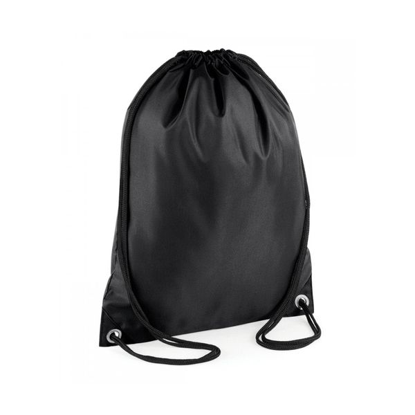 CENTRIX PREMIUM GYMSAC DRAWSTRING GYM BAG RUCKSACK - 10 COLOURS (BLACK)