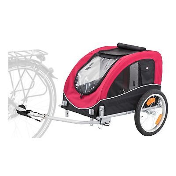 Convertible Dog Bike Trailer and Pet Stroller for Medium Dogs up to 66 lbs, Q...