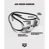 Arena Unisex Racing Goggles Airspeed Mirror, Silver-Gold