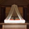 Universal Backpackers Mosquito Net for Single to King-Sized Beds – 2 Openings or Fully-Enclosed Bed Canopy – Conical Design for Decoration or Travel – Free Bag & Hanging Kit for Easy Setup