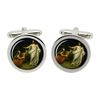 The Resurrection Christian Cufflinks in Chrome Box