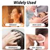 100 Pack Disposable Ear Protectors Clear Ear Covers for Shower Waterproof Shower Ear Cover, Clear Disposable Ear Protectors for Hair Dye, Shower, Bathing, Salon