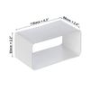 110x55mm Flat Sleeve - Connector for T-Piece, Bend, Reducer - Rectangular Flat PVC Ducting