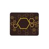 Destination Vinyl Ltd Gold Hexagon Shape Mouse Mat Pad - Honeycomb Bee Hive Computer #15667