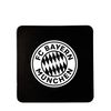 FC Bayern München Cork Coasters, Beer Mats, Set of 6, Black, Football