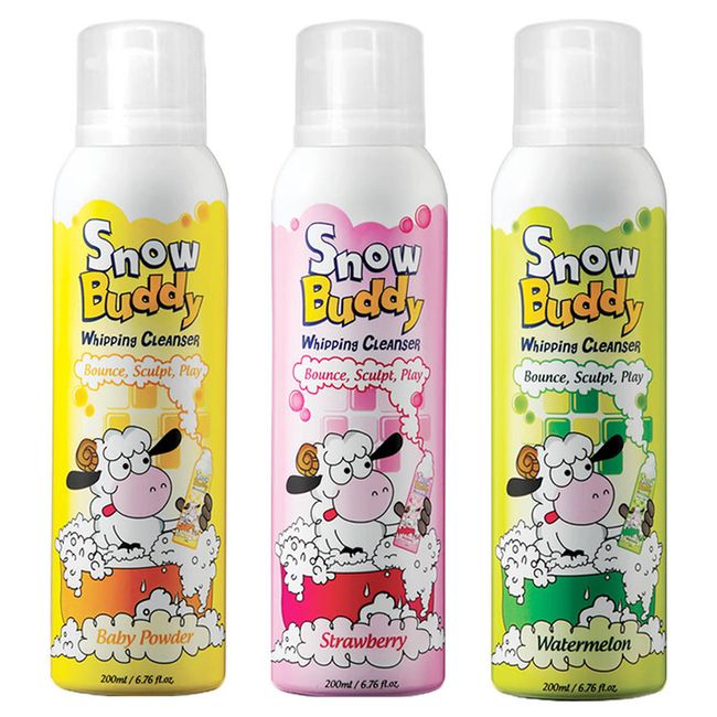 Snow Buddy Whipping Cleanser 200ml x 3