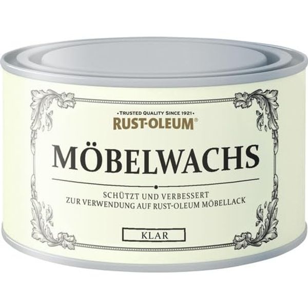 RUST-OLEUM 14012.DE.0.4 Möbelwachs DOSE 400ml klar