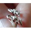 Sterling Silver TINY 3D 11x5mm Rat Mouse Stud Studs Earrings!