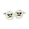 Cool Reflection Sunglasses and Moustache Cufflinks