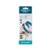 Kinetic Sabiki Advanced 360#1/0 White Glow/Red Stripes