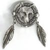 Hot Leathers - PNA1015 Wolf Dream Catcher Pin