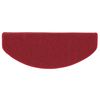 Snapstyle Trend Sling Stair Mat Strong Red (Semicircular) Single or in Set of 15
