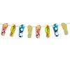Folat 20715 Garland with Flipflops-10 m, Multi Colours