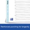 Oxford A4 A-Z Indices with Coloured Plastic Coated Tabs, Multi-Colour