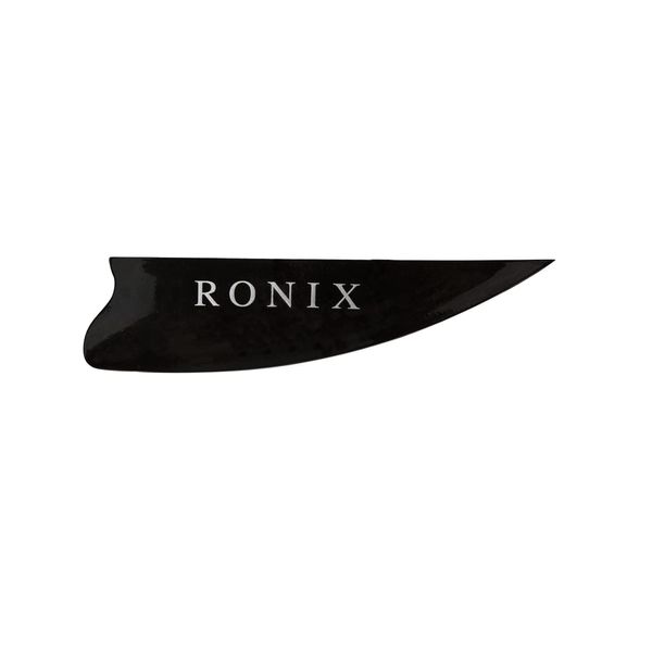 Ronix 1.75 in Fiberglass Hook Wake Edition Wakeboard Fin (2 Pack), Black