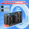Charger Dock for Nintendo Switch 2 - Joycon & Controllers with LED Charging Indicator, Fast Charging, Auto-Off - Switch 2 Controller Charging Dock Station