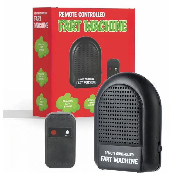 aibitu Fart Machine with Remote Control, Multiple Realistic Fart Sounds, Fart Prank Toys, Office Humor, Prank Gifts, Pocket Size April Fool's Gifts!