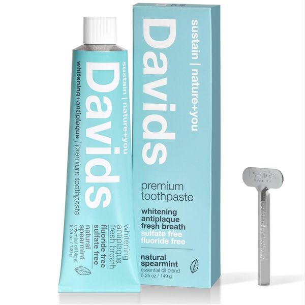 DAVIDS American Made Natural Toothpaste Spearmint (Parallel Import)