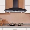 30 in Wall Mount Range Hood Kitchen 3-Speed Touch Control w/LEDs Easy Clean