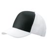 Myrtle Beach Trendy 5 panel mesh cap in many colour combinations (black/white)