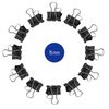 Westcott E-10700 00 Foldback Clips 15 mm, Black 15 mm Black
