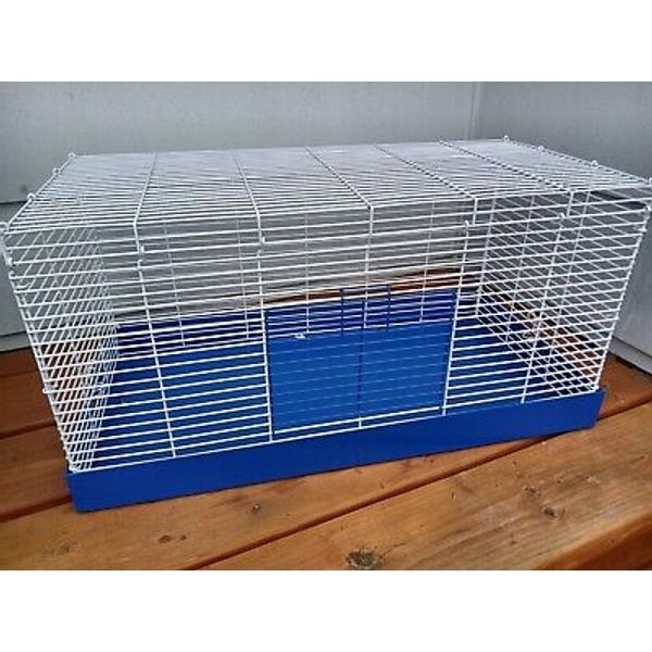 Small Animal Hutch Cage Guinea Pig Hamster Cage 25 X 13 X 12 VGUC