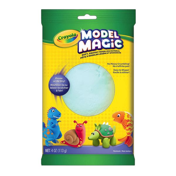 Crayola Model Magic, Aquamarine, Modeling Clay Alternative, 4oz