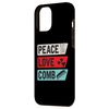 iPhone 14 Plus Peace Love Comb Musical Instrument Comb Harmonica Instrument Smartphone Case