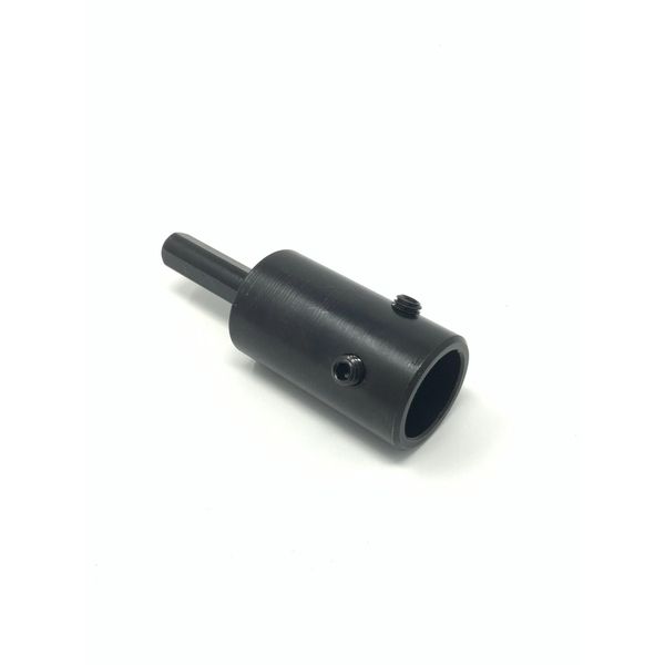 3/8" Drive Flat Round Chuck - Annular Cutter Bit Adapter Tool with 3/4" Female Shank - for Drill Press & Milling Machines