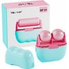 TBPHP Ice Roller BF01 for Face & Eye with Plastic Cover Massager Face Massage Roller Tools (Pink)