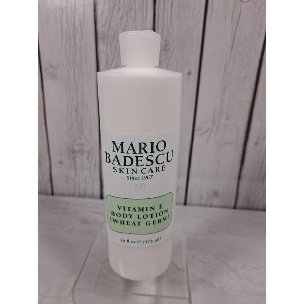 Mario Badescu Vitamin E Body Lotion (Wheat Germ) All Skin Types 16 Fl Oz/472ml