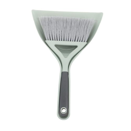 1Set Mini Desktop Cleaning Broom with Dustpan Compact Cleaning Brush for Efficient Home Office Use Durable and Reliable Material for Spaces and Debris Cleanup