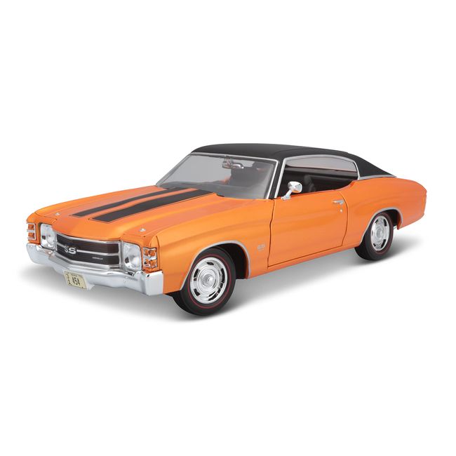 Maisto Special Edition 1:18 1971 Chevrolet Chevelle SS 454 Sport Coupe,Black