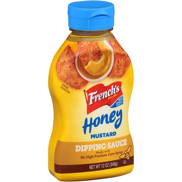 French's Honey Mustard Dipping Sauce, 12 oz (Pack of 8)