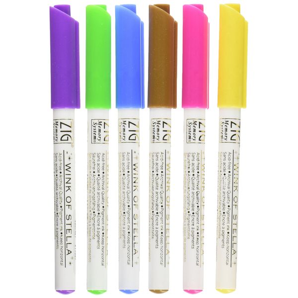 Kuretake Zig Memory System Wink of Stella Pens, Multi, Medium