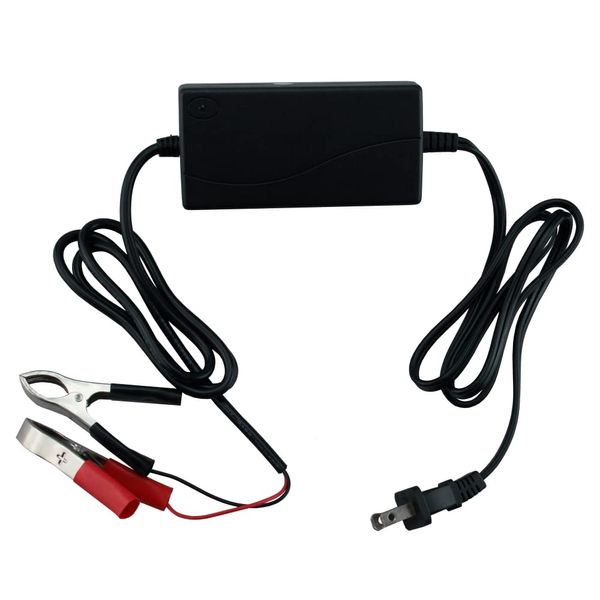 12V 3amp Chargerfor 12V 12AH SLA Battery - T2 Terminals Replacement for Battery Charger